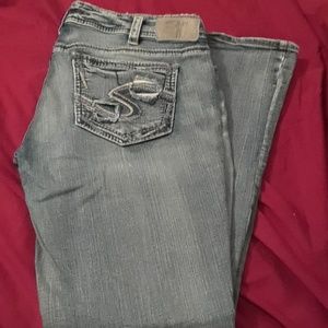 Silver jeans